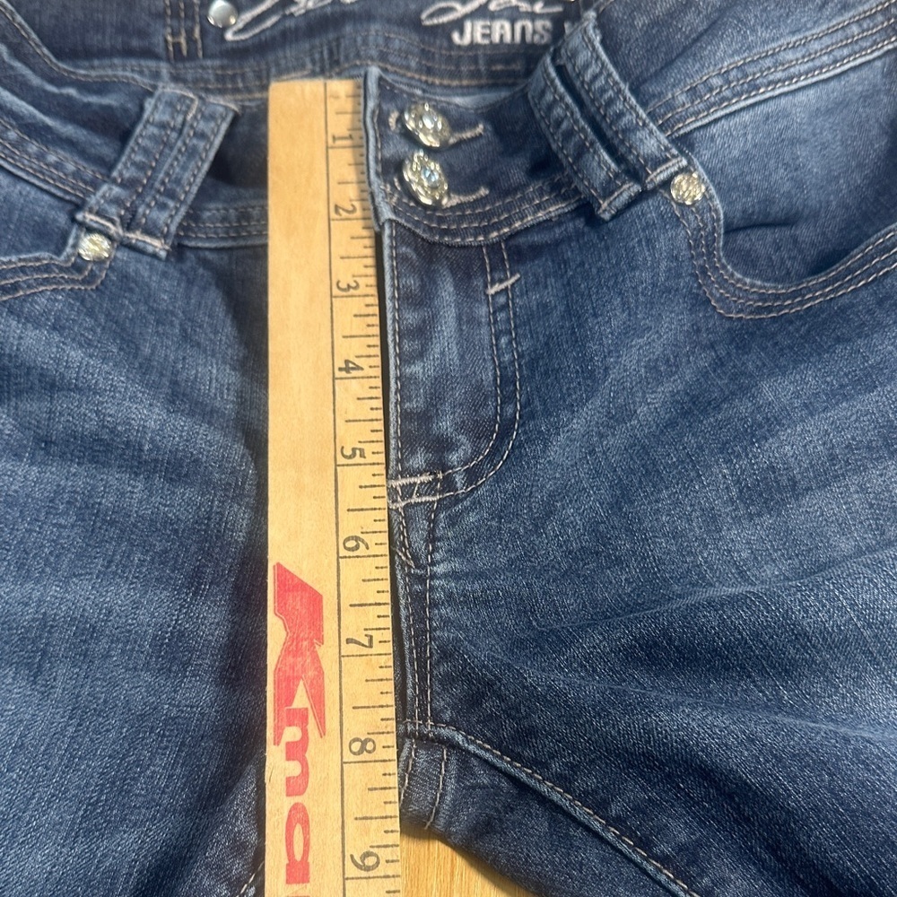 Denim Blue Women's Skinny Jeans size 7 juniors - Picture 7 of 8